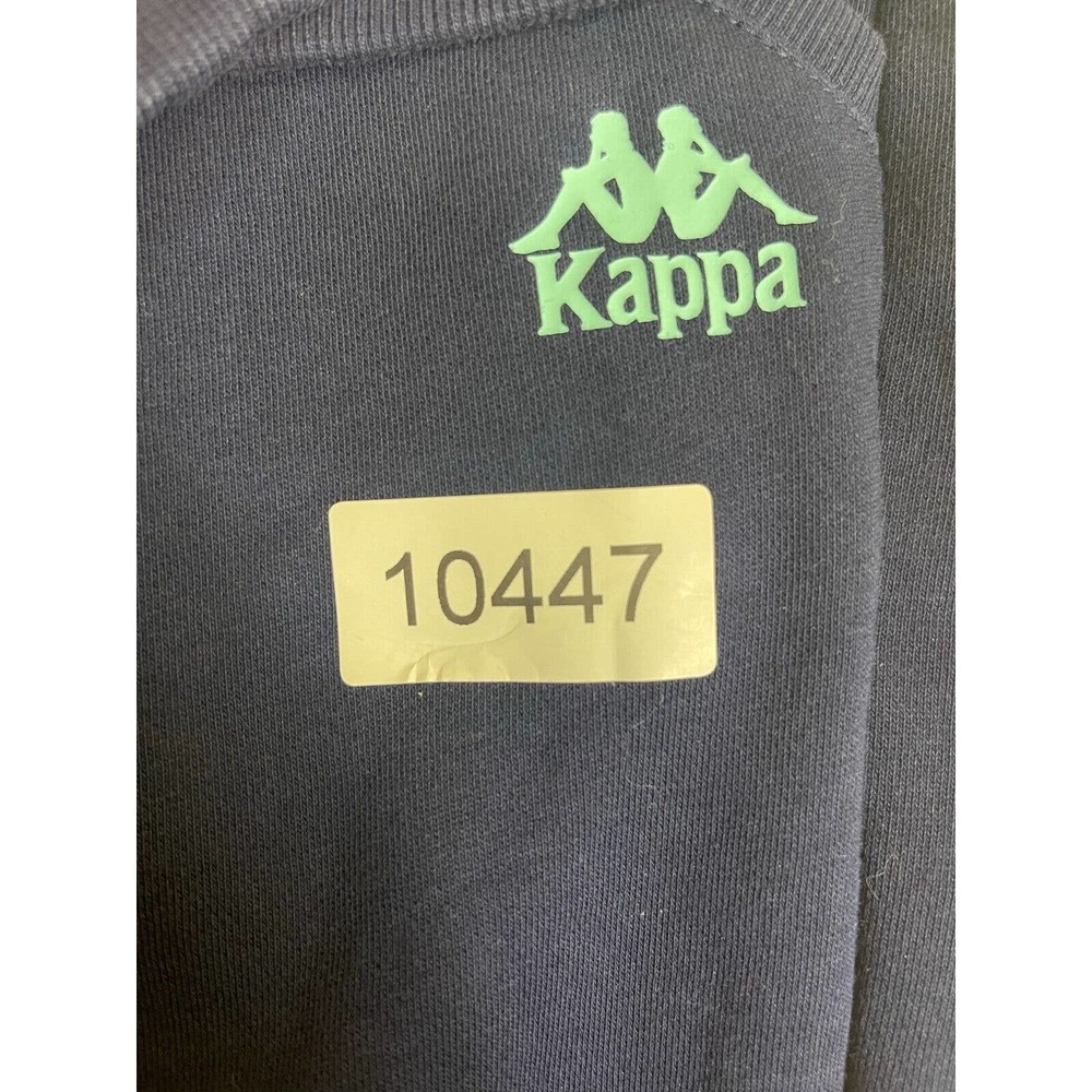 Kappa Sweatpants Adult Extra Small Blue Soccer Logo Spell Out Pocket Womens - Picture 11 of 11